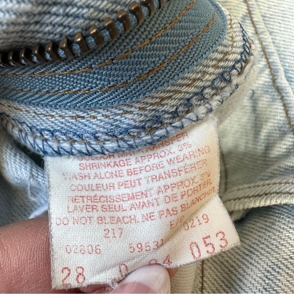 Vintage Levi’s 531 Light Wash High Waisted  Jeans - Picture 11 of 15